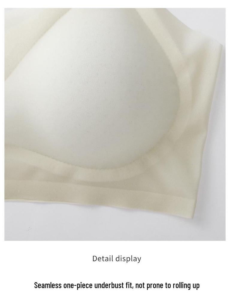 Ultradünnes Nahtloses Bügelloses Bequemes Camisole Damen-BH mit Schönem Rücken