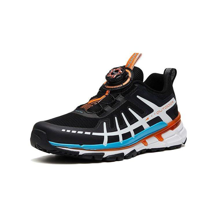 Anta Kids Sports Comfortable Non-Slip Wear-Resistant Low-Top Running Shoes Kids sneaker Black 312335570-4