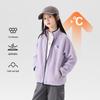 Zuoxi Girls' Thermal Fleece-Lined Winter Jacket