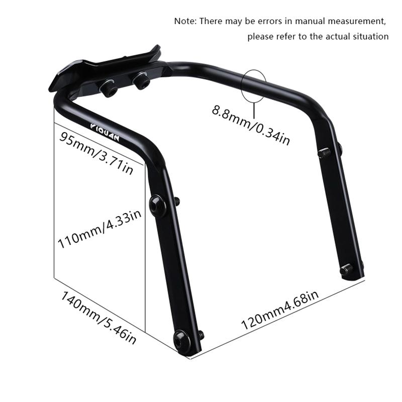 Bike Seat Stabilizer Bracket Rear Seat Mount Bracket Luggage Rack Holder Support Shelf For Road Bike