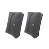 2Pcs Travel Vacuum Sealed Bag Vacuum Storage Bags with See-Through Window for Luggage Organizer, Backpack & Suitcases