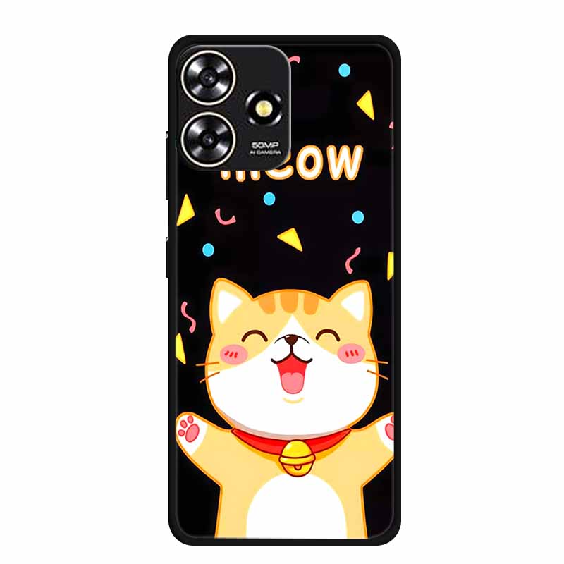 Für ZTE Blade V50 DESIGN 4G Hülle Original Weiches Silikon TPU Handyhüllen Rückseite für ZTE V50 Design 4G Mode Planet Coque