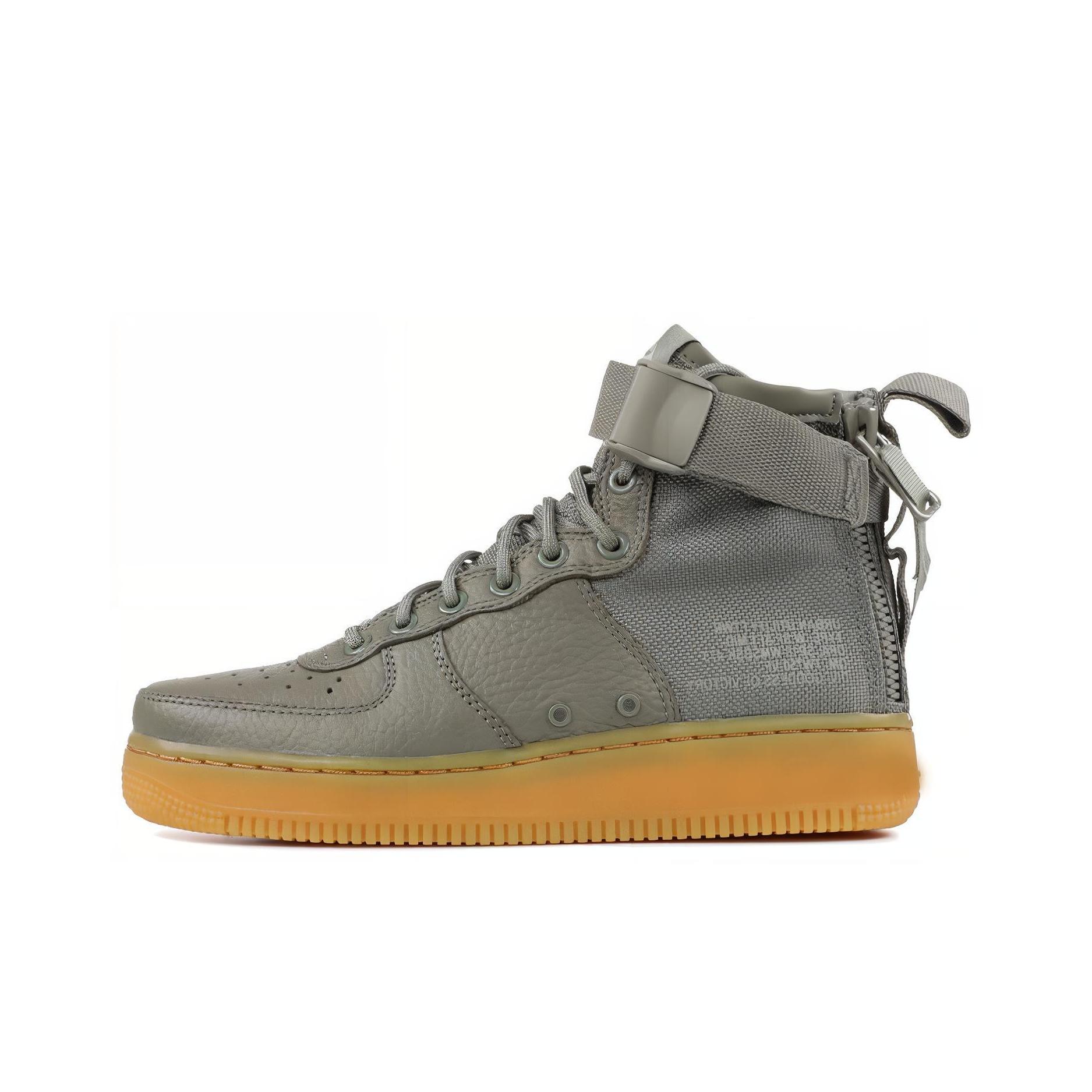 

кроссовки SF Air Force 1 Mid Dark Stucco (W)Grey aa3966-004