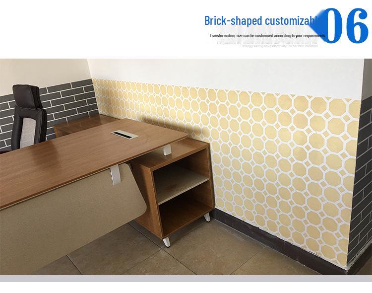 Seamless Porcelain Tile Look: Art Spray & Textured Paint Grid Mold