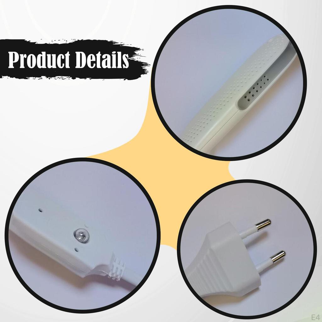 Schuhtrockner Elektrische Tragbare Trockenmaschine für Sneaker Hüte Skischuhe Weiß Orange