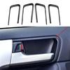 ABS Carbon Fiber For Toyota Prado Inner Door Handle Cover Decor Trim 2010-2018