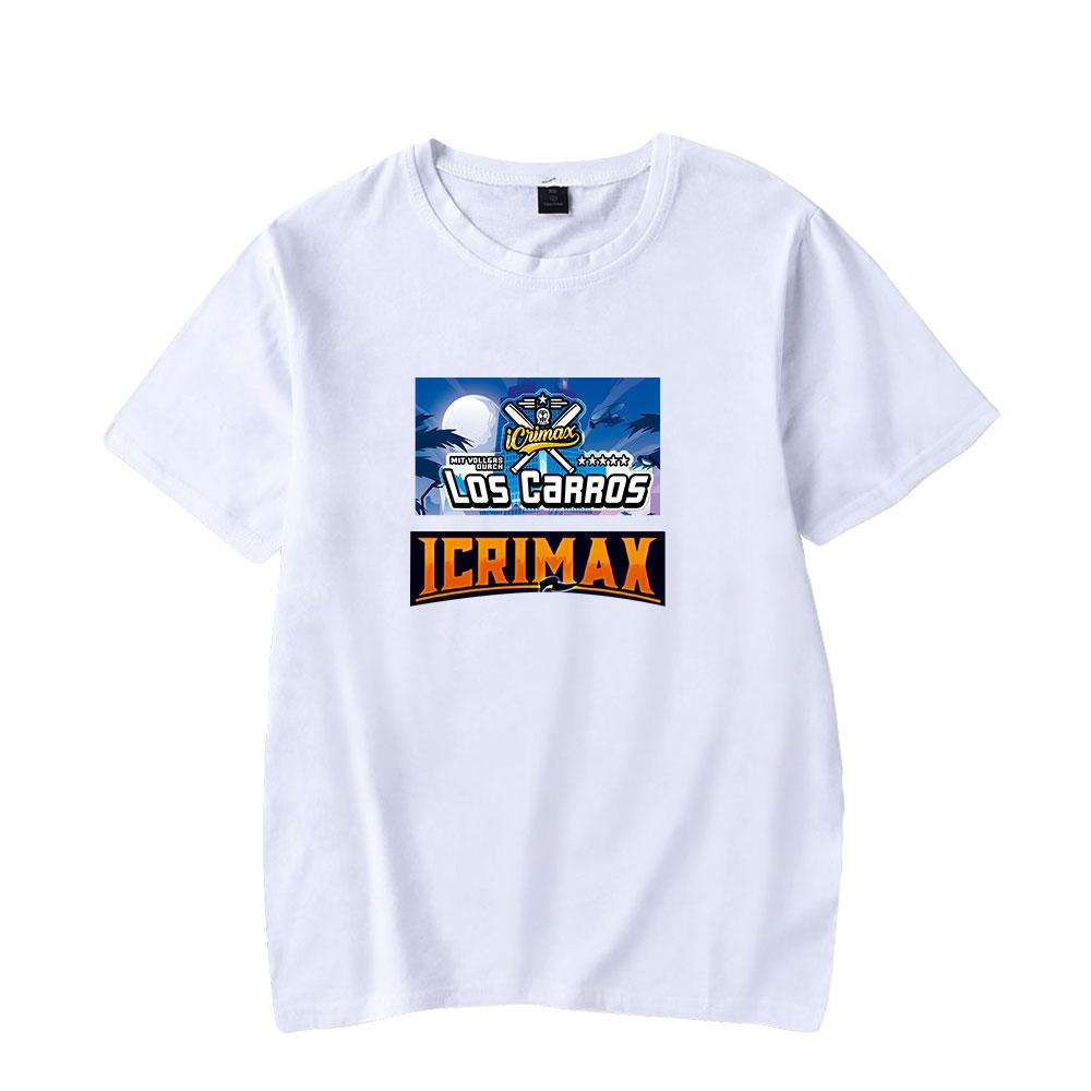 Icrimax Printing Women Men Tshirt Casual Breathable Tshirts Funny Loose Shirts Street Oversized T-Shirts Man