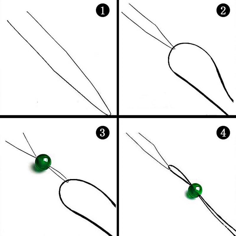 Beading Needles Seed Beads Needles Big Eye DIY Beaded Needles Collapsible Beading Pins Open Needles for Jewelry Making Tool
