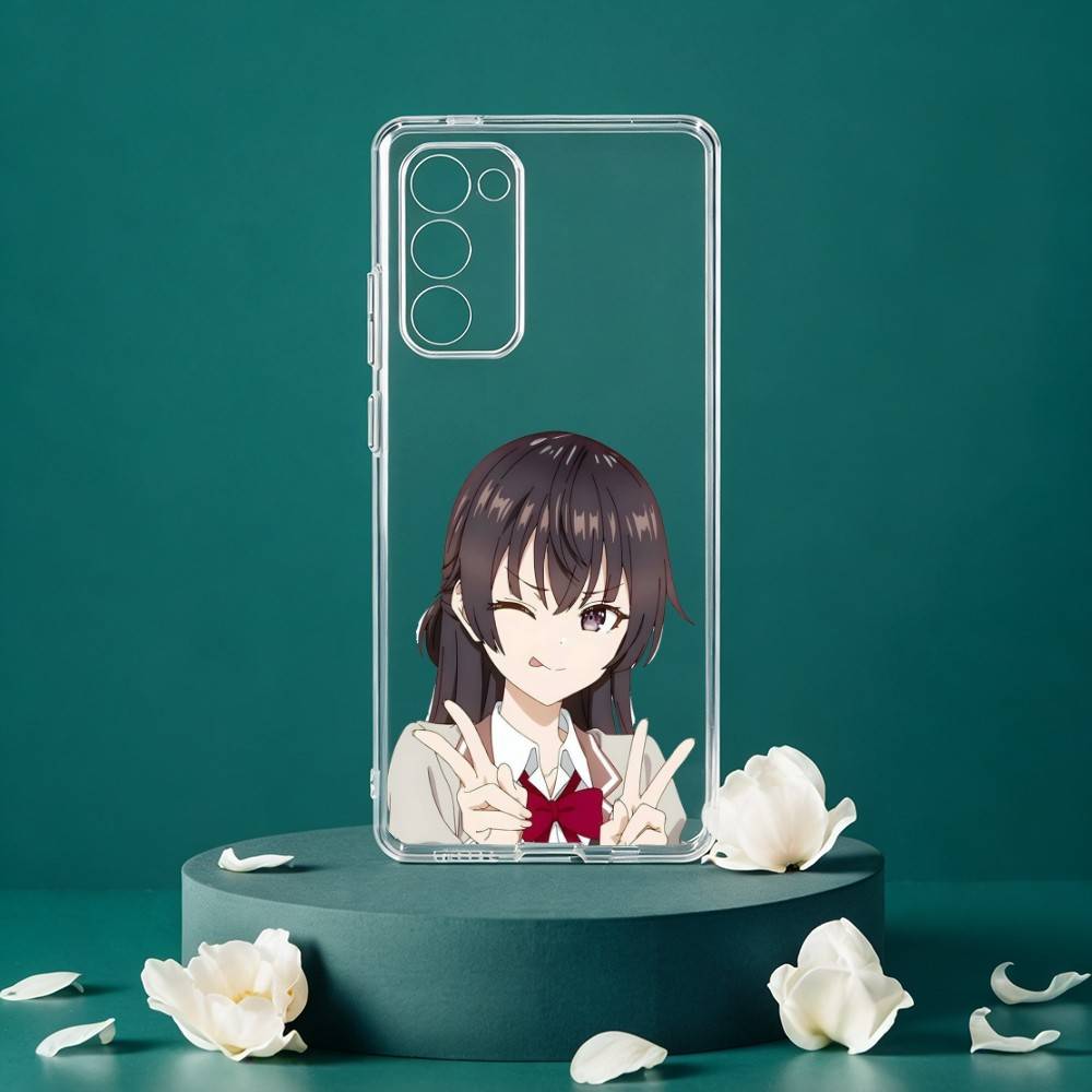 O-Oreimo-MO A-Anime Phone Case For Samsung Galaxy S24 S25 S23 S22 S21 Plus S24 S25 Transparent Cover Case Samsung S23plus5G