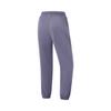 Li-Ning Fitness Series Casual Simple Solid Color Tapered Knit Sports Pants Women Bottoms Dark-Gray Purple AYKV224-4