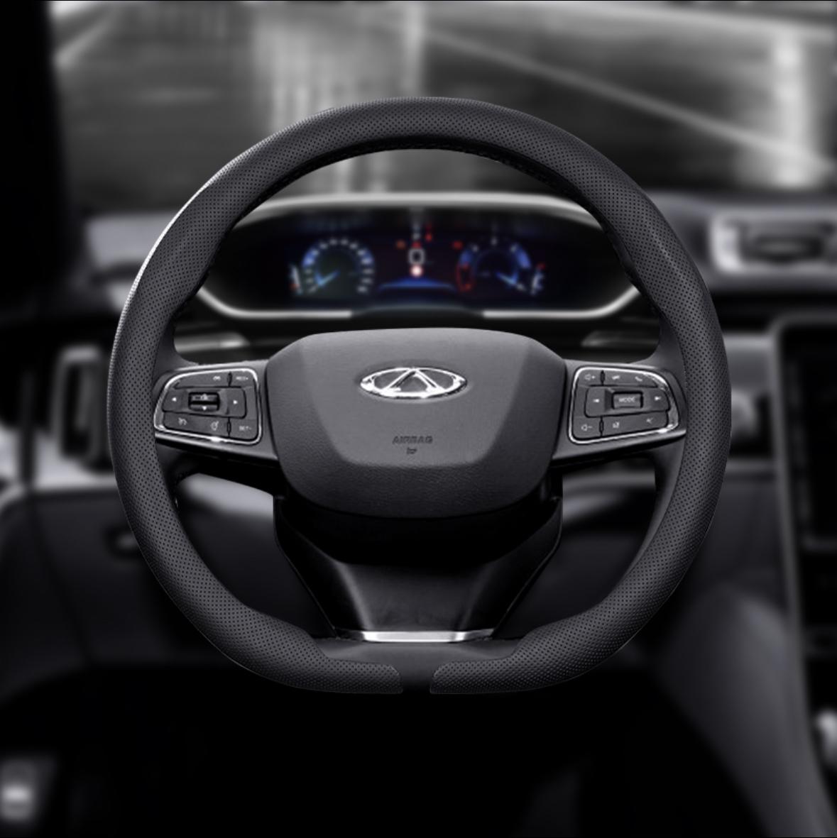 

Update Car steering wheel cover, Microfiber Leather, For Chery Tiggo 8 L 7 8 9 Plus Pro Max Omoda C5 Exeed LX TXL 2021-2024