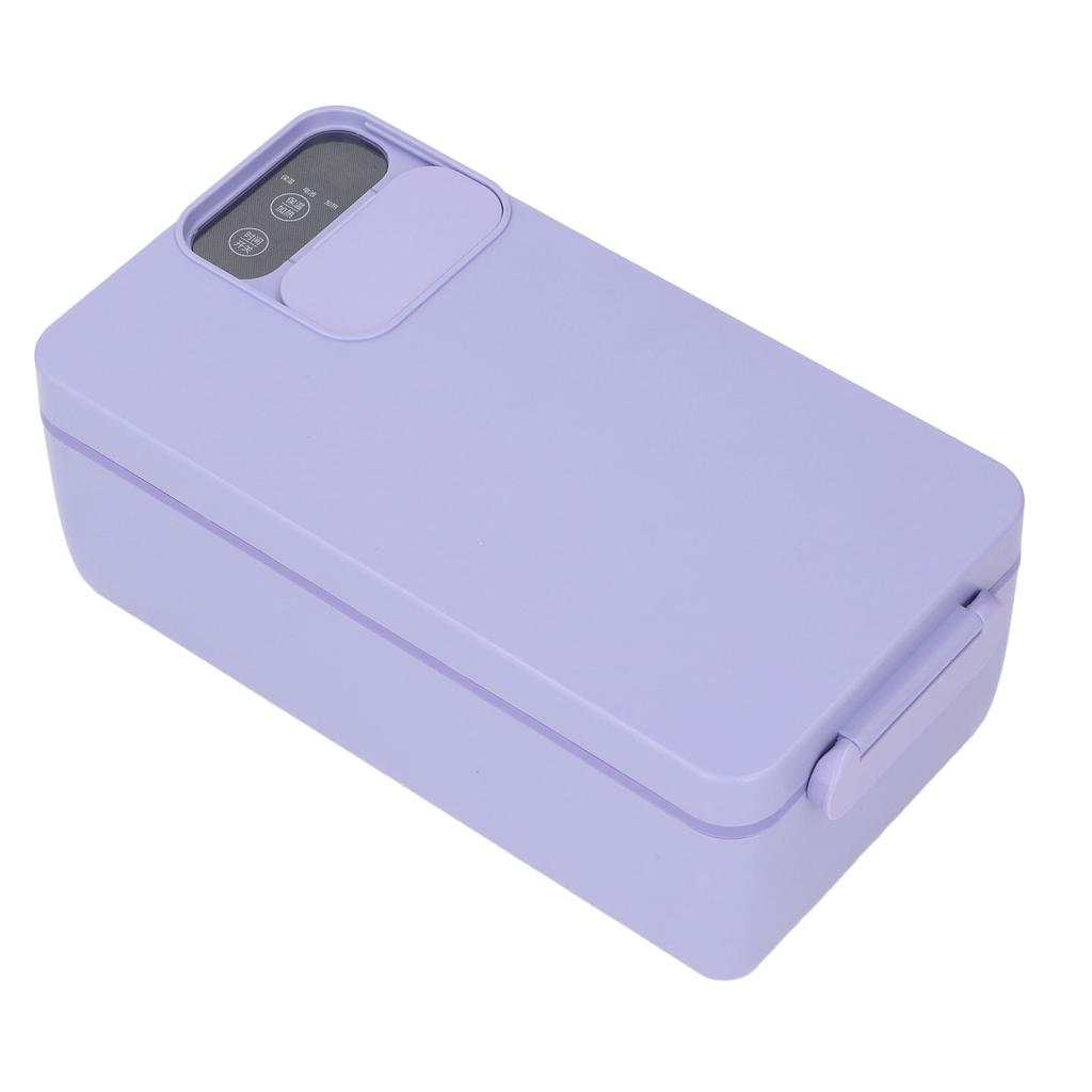 1L Electric Lunch Box Quiet Quick Heating 65 celsius Heated Food Container for School Office Outdoor