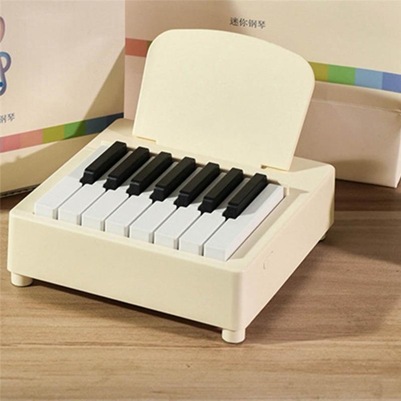A96K-Mini Piano Calendar World Famous Music High-End Music Piano Desktop Decoration Playing Calendar Surprise Gift