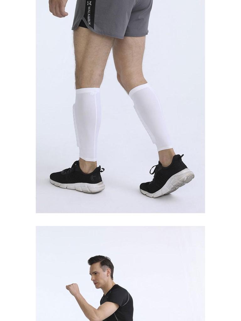Calf Shin Guard Protective Sleeve for Kicking & Anti-Collision - Professional Sports Gear for Football, Running Leg Warmers.