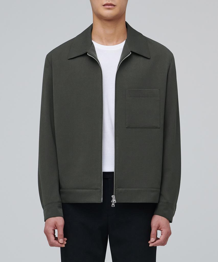 Musinsa Standard Relaxed Minimal Jacket [Dusty Khaki]