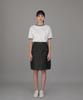 Seinteukeulu Fb Cover Pocket Elastic Skirt Fcm-1307 Black Denim Brs