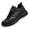 Fashion Men's Women's Shoes Anti-crush Anti-puncture Work Shoes Insulating Protective Safety Shoes Anti-slip Wear-resistant Tooling Shoe