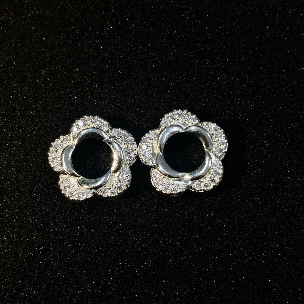 Fashion Rhinestone Sun Jewel Accessories: Zircon Inlaid Crystal Beads and Separators
