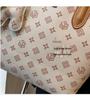 Women's Large Capacity Retro Floral Tote Bag - Luxury, Versatile Shoulder & Crossbody Style