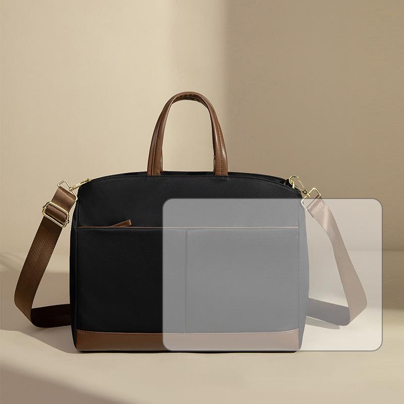 

Сумка для ноутбука для женщин Оксфорд Большая вместимость Одноплечевая сумка Кроссбоди Деловая Модная Женская сумка Легкая Ручная сумка-тоут