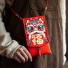 Chinese New Year Lucky Envelopes Traditional Money Packing Bag 2025 Snake Year Red Envelopes  Bonus
