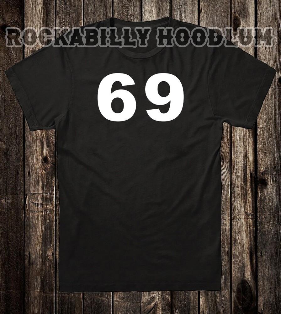 Новая забавная футболка 100% хлопок Байкер Чоппер Мотоцикл 69 Унисекс футболка XL