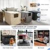 Pet Dog Kennel Cover 210D Oxford Dustproof Waterproof Durable Dog Cage Dust Cover  Outdoor Foldable Universal Dog Cage Accessory