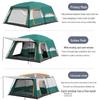 Tri-polar TP2640 Family Outdoor Camping Tent