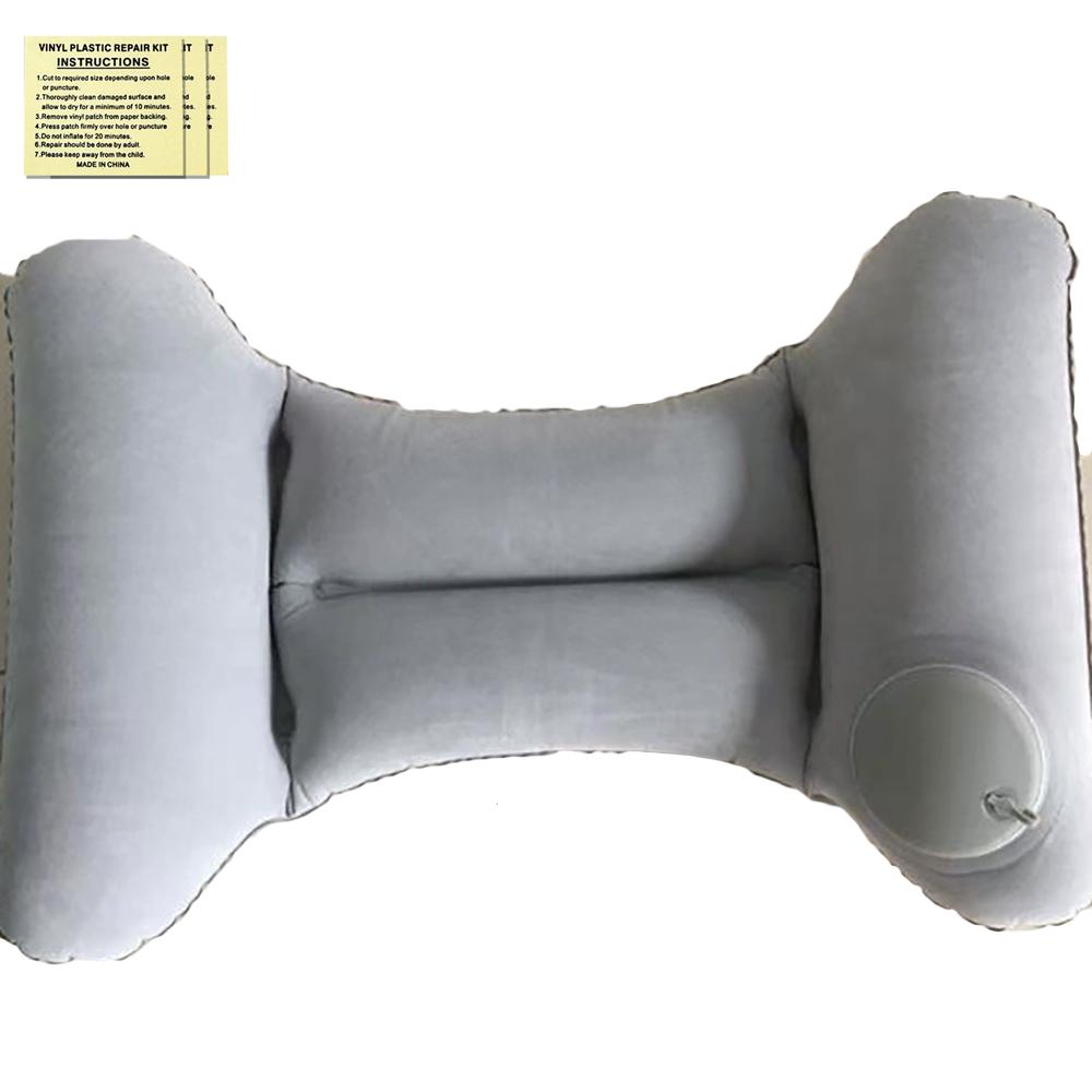 

Inflatable Pillow Press Inflatable H-shaped Folding Portable Car Plane Waist Cushion Camping Office Sleeper Pillow