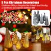 5 Pcs Christmas Decorations, Christmas Tree Ornaments, Christmas Gifts, A Surprise For Friends And Family, A Christmas Atmosphere Holiday Gift