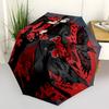 1pc Naruto Automatic Folding Umbrella with 8 Bones, 3-Fold Compact Umbrella, Compact Design On-the-Go Essential, Casual Outdoor Accessory, C