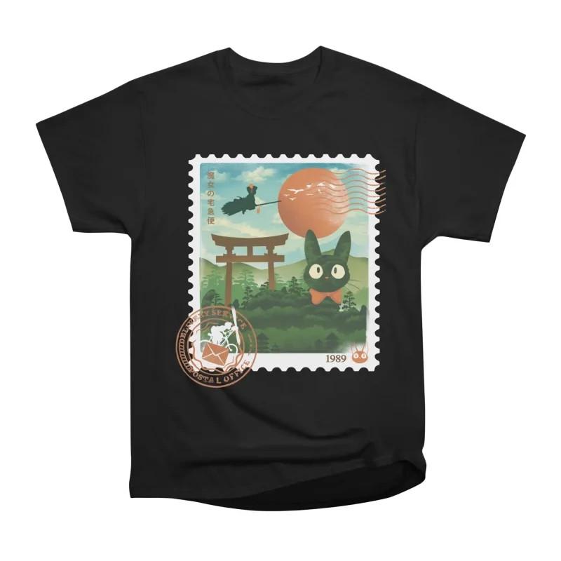 Delivery Express Mail Stamp Graphic Double Sided Unisex T-Shirt S