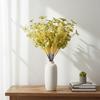 5PCS Artificial Flowers Bright Colors Lifelike Artificial Flowers Never Fade Reusable Fake Flowers for Home Living Room Bedroom
