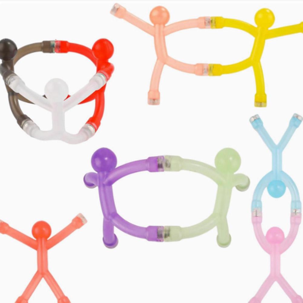 Fridge Magnets Man, Humanoid Magnetic Toys For Fridge, Magnetic People Mini Humanoid Colorful Magnetic Toy For Locker, Office
