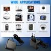 18W 12V 1.5A DC Power Adapter  Universal AC To DC Power Supply Charger for Electronic Devices