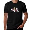SIX T-Shirt Men T Shirt Cotton 100% Cotton T Shirt Man Graphic T Shirts for Man T-Shirt