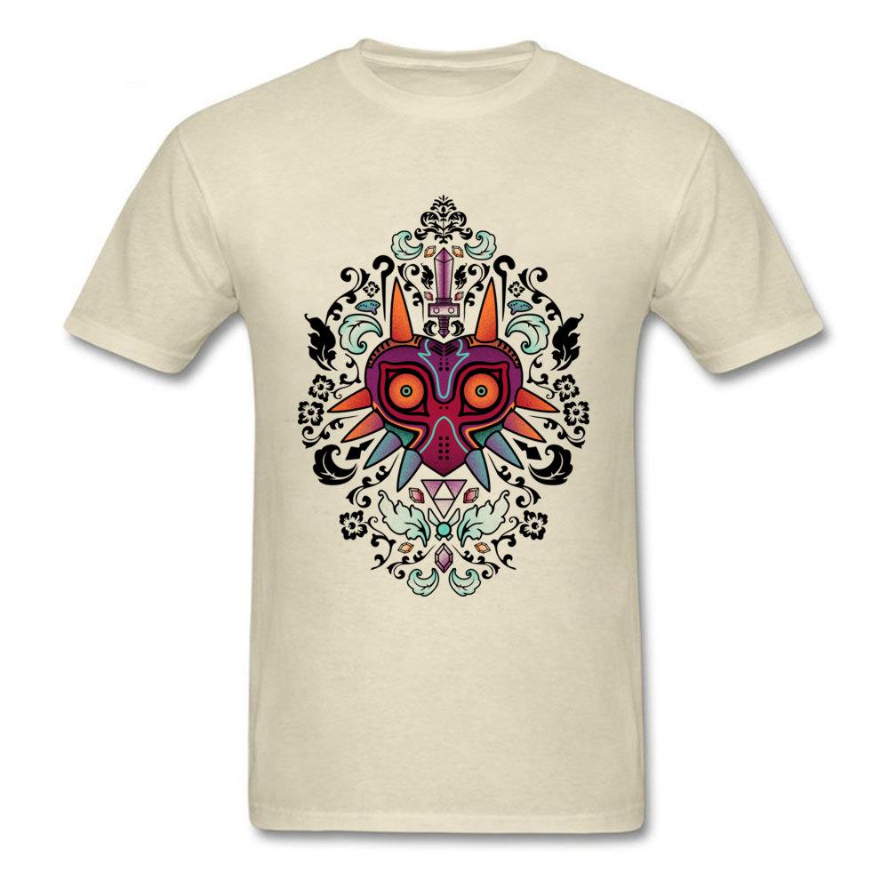 Trička Majoras Mask s krátkým rukávem, ležérní, hip hopová, pánská, 2024, letní, podzimní topy, tričko, mexický Den mrtvých, bílé tričko