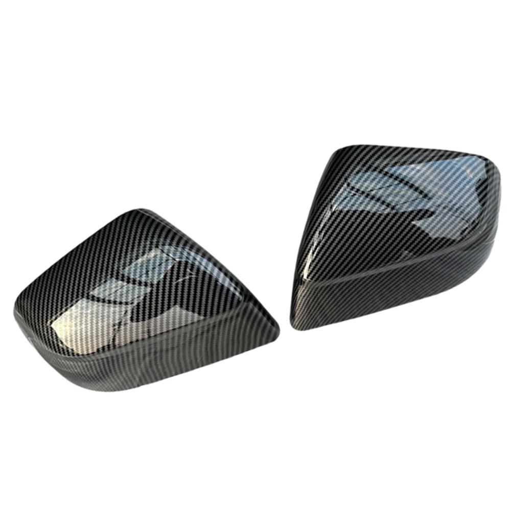 2pcs Side Rearview Mirror Cap Wing Mirror Cover Sticker Trim for Tesla Model Y Juniper 2026-2026 Left Hand Drive