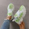 New Large Size Dad Shoes for Women's Casual Fly-woven Butterfly Dad Shoes for Women
