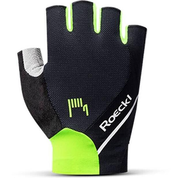 Roeckl Ivory 2 Cycling Gloves (black/yellow)