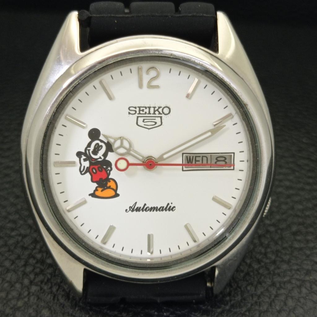 Seiko 5 AUTOMATIC VINTAGE JAPAN 7009A MENS WHITE COLOR DIAL WATCH A700550-5
