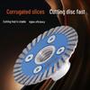 Diamond Angle Grinder Disc for Granite, Marble, Tile - Dry Cutting and Carving Saw Blade