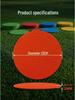 23cm Soft Round Football Training Marker Disc