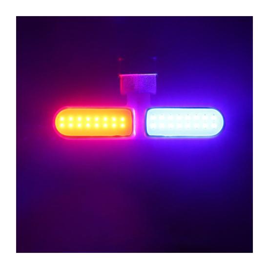 Sykkelbaklys Høy lysstyrke Vanntett Flere lysmoduser Oppladbar sykkelsikkerhetsvarselbaklys