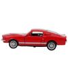 1/32 Scale Toy Car Model for Ford Mustang Vintage Alloy Diecast Car Model Classic Pull Back Car Replica for Kids Gift