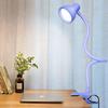 360° verstellbare LED-Klemme am Schreibtisch, USB-Stromversorgung, Tischleselampe, 3 Farben dimmbar, tragbar, flexibler Schwanenhals, für das Studium