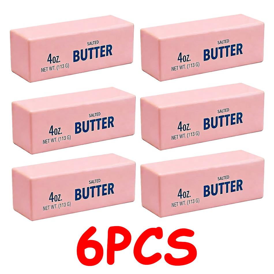 Hot In Stock Butter Stick Squishy Toy Slow Rising Squeeze Toy Butter Bar Brick Squishy Fidget Toy Anti Stress Release Relax Gift