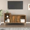 VidaXL TV Stand Smoked Oak 100x35x55 Cm Engineered Wood 821177