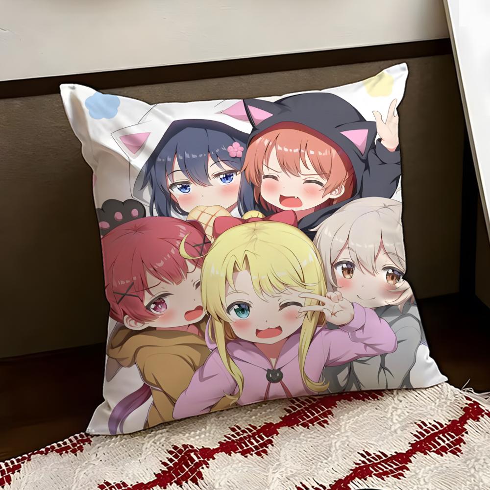 Anime Cute WWataten Cushion Cover Reversible Soft Durable Pillow Cover Home  Car MultiScene Use for Daily Comfort
