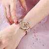OLEVS Fashion Luxury Watches For Women Stylish Elegant Rose Gold Diamonds Ladies Female Wrist Watch Clock Montre Femme NEW